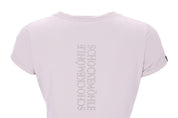 Close-up back view of the Stone Schockemohle Nola T-Shirt on a white background