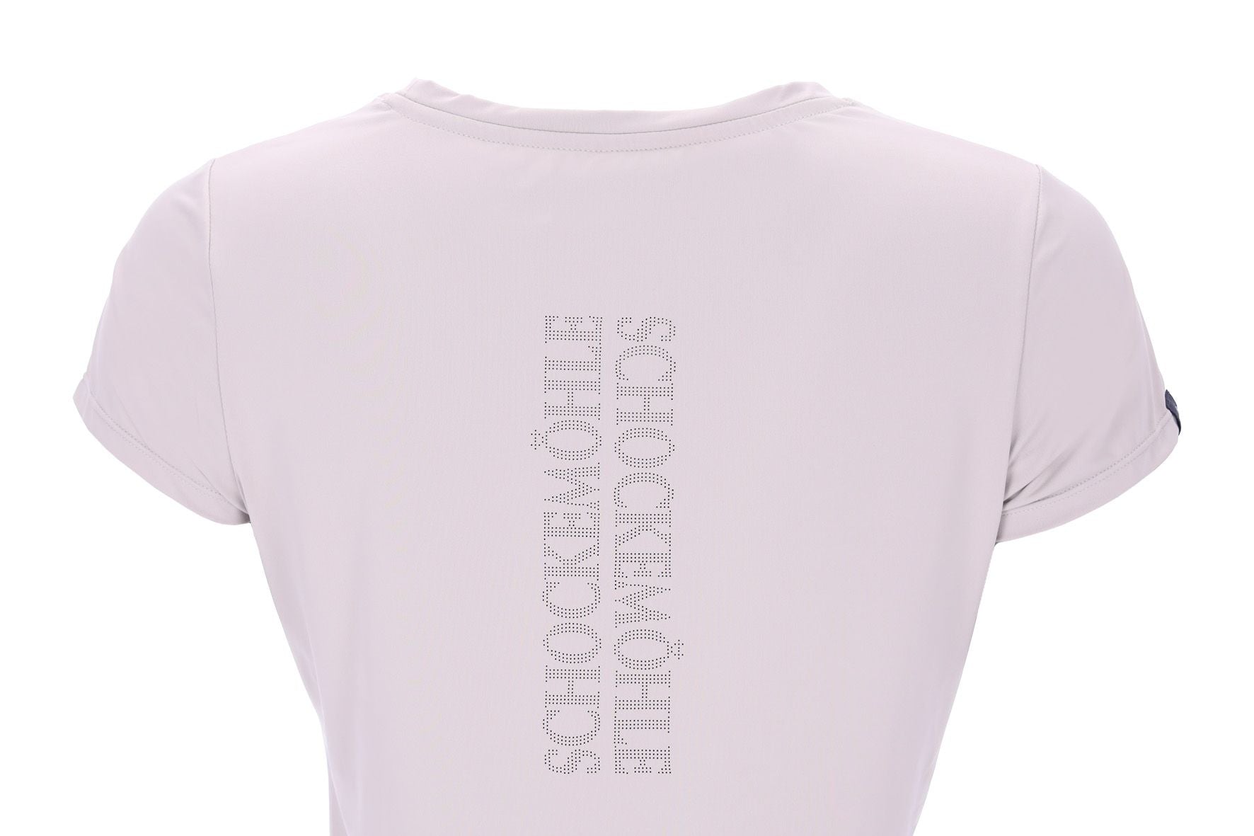 Close-up back view of the Stone Schockemohle Nola T-Shirt on a white background