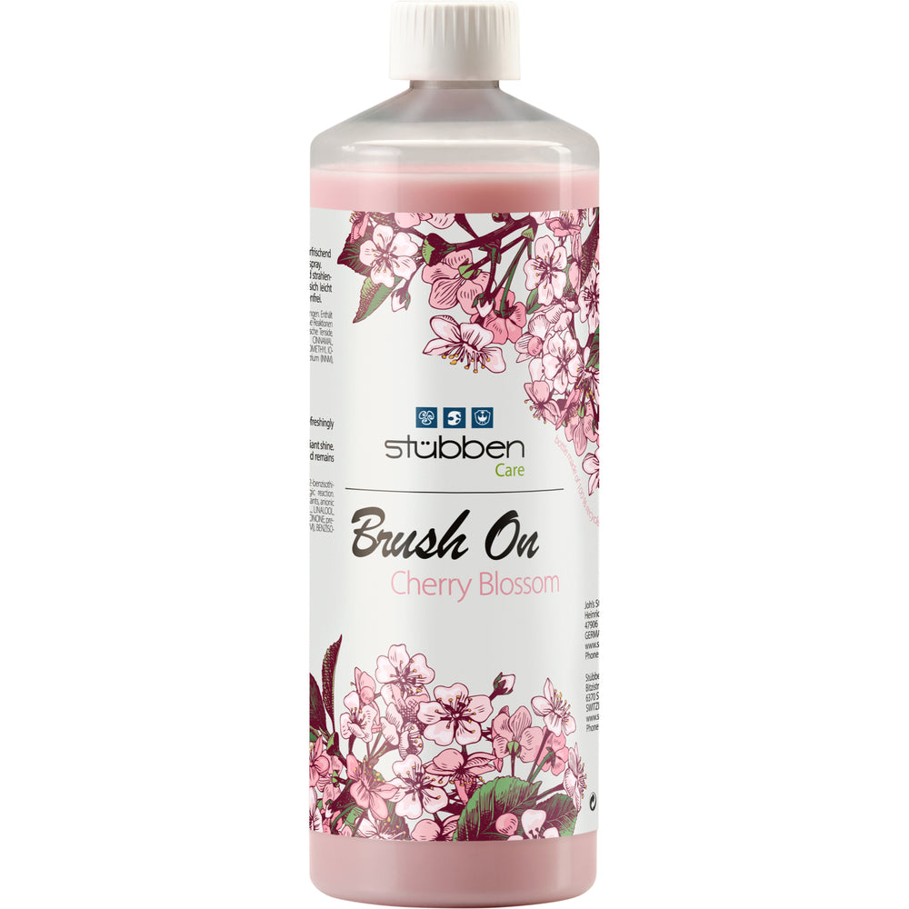 Front view of the cherry blossom Stubben Care "Brush On" refill on a white background