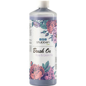 Front view of the Rose & Green Tea Stubben Care "Brush On" Refill on a white background