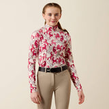 Ariat Youth Lunaveil 1/4 Zip Long Sleeve Baselayer