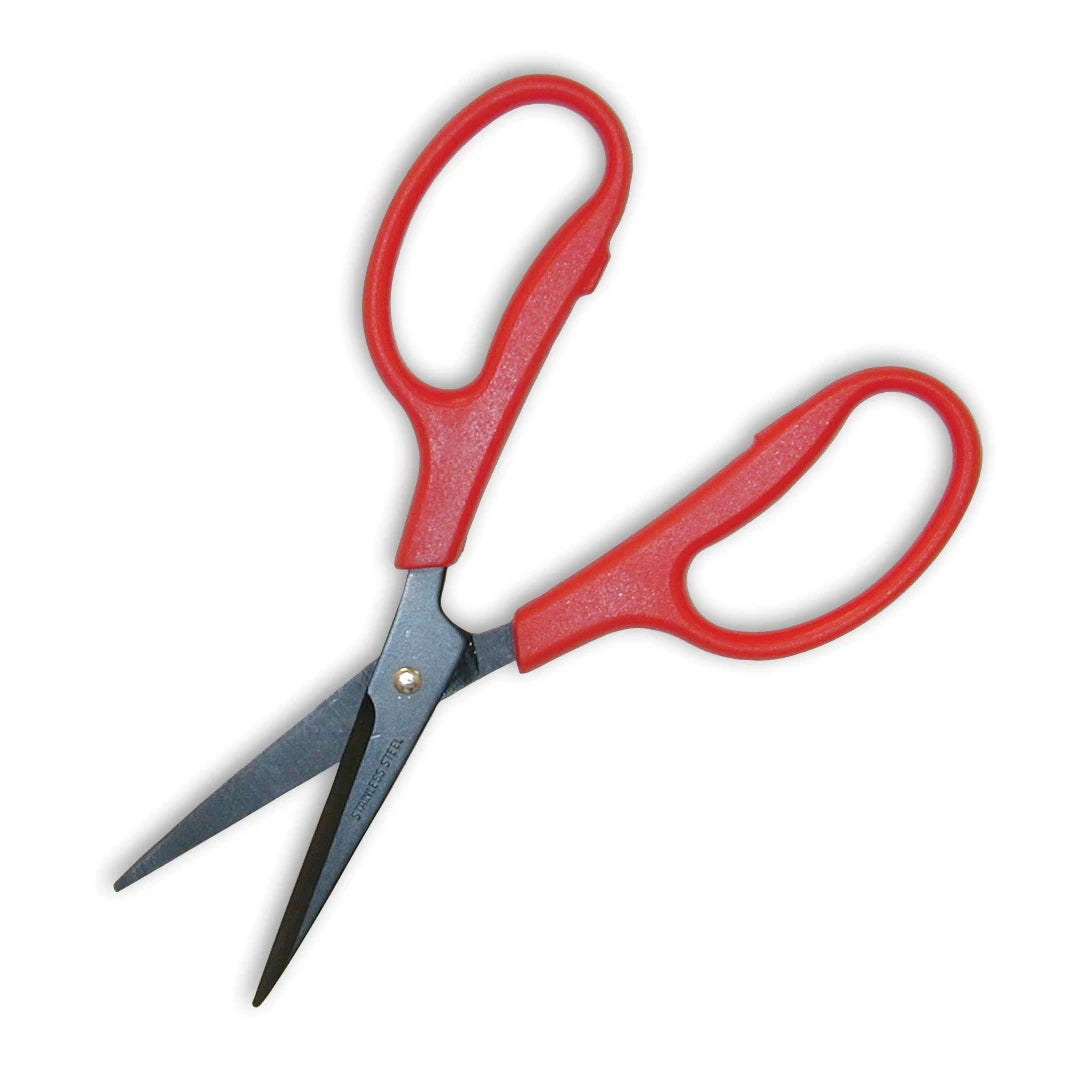 View of the Nunn Finer Leatherman Scissors on a white background