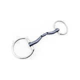 Fager Maria Titanium Fixed Ring Double Jointed Snaffle