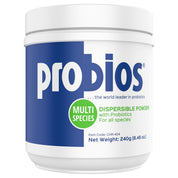 Front view of a 240g container of Probios Dispersible Powder 