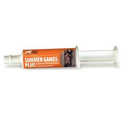 View of a tube of Summer Games Plus Electrolytes Paste on a white background