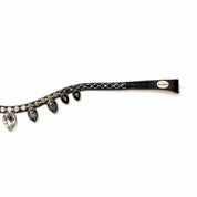 Close-up view of the Kavalkade Empress Browband on a white background