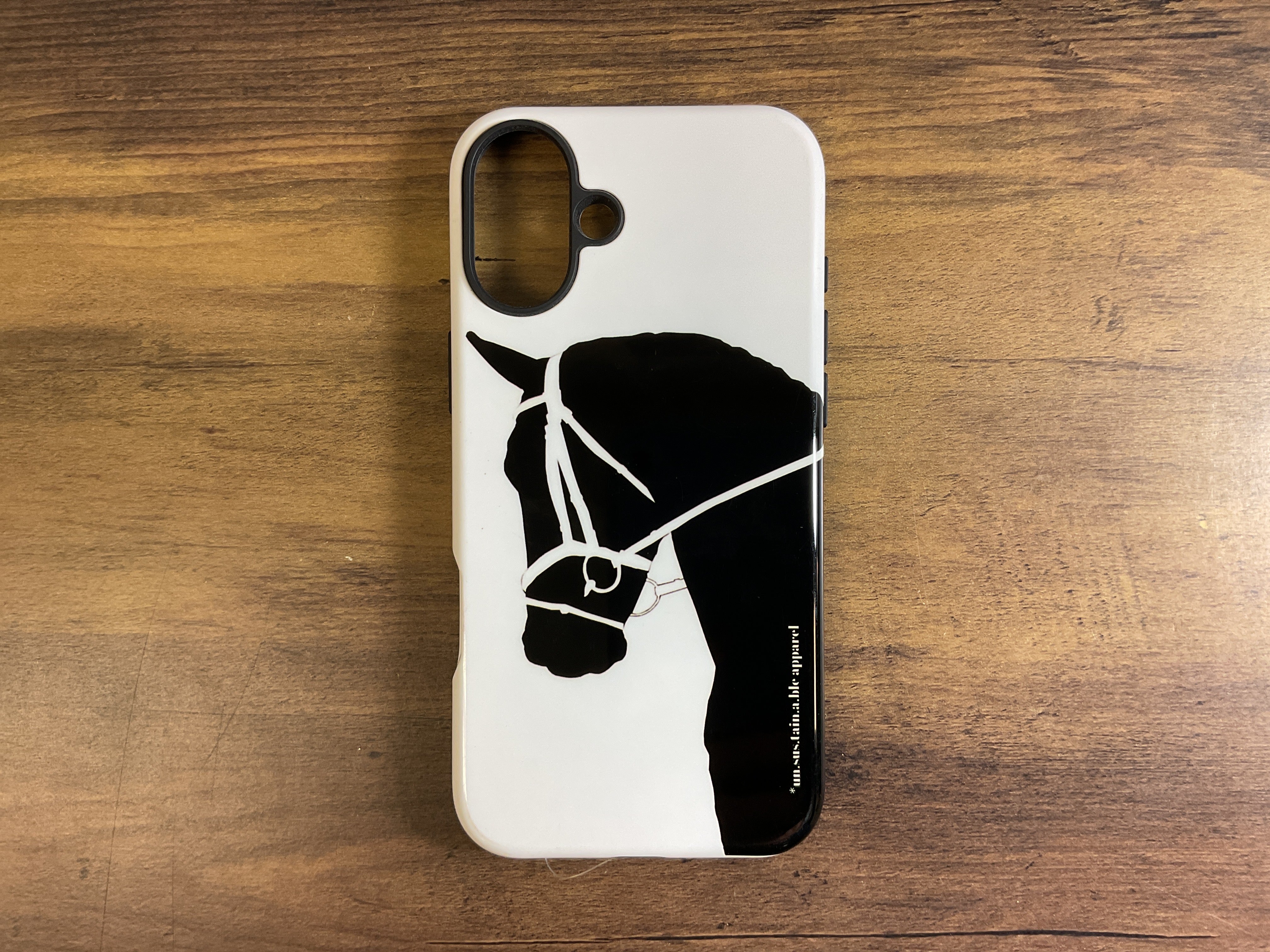 Unsustainable Equestrian Horse Silhouette IPhone Case