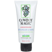 Front view of a 4 oz bottle of Cowboy Magic Detangler & Shine on a white background
