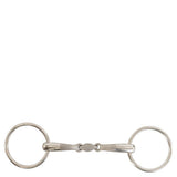 BR  Water Satin Sense Double Jointed Loose Ring Snaffle