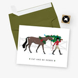Hunt Seat Paper Co. Holiday Card