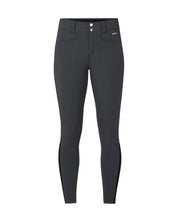 Front view of the Carbon Kerrits 3-Season Tailored Knee Patch Breech on a white background