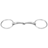Herm Sprenger SATINOX Single-Jointed Loose Ring Snaffle Bit