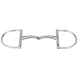 Herm Sprenger SATINOX Single-Jointed D-Ring Snaffle Bit