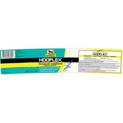 View of the Hooflex Therapeutic Conditioner Ointment label on a white background