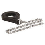 Perri's 1" Leather Lead With Chain