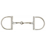 Centaur Stainless Steel Slow Twist King Dee Ring Snaffle