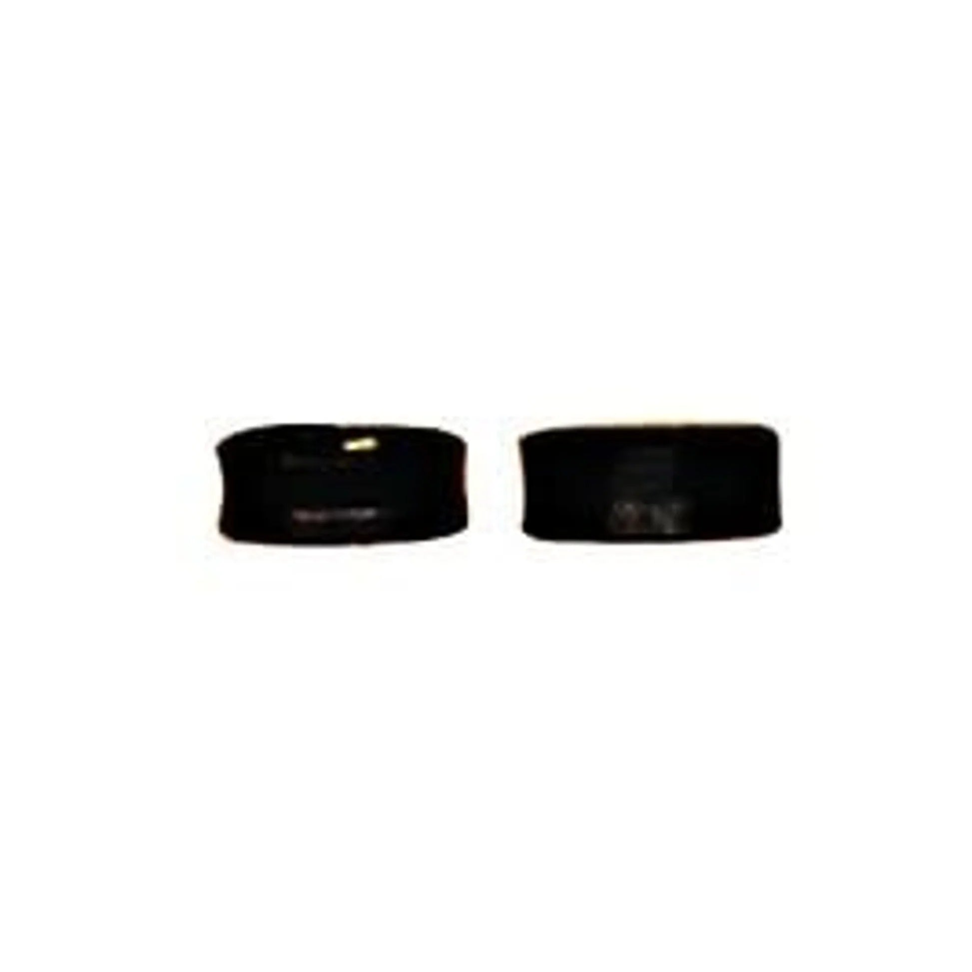 View of a set of Black Perri's Bridle Keepers on a white background