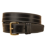 Tory 1 3/4" Bridle Leather Triple Stitched Belt