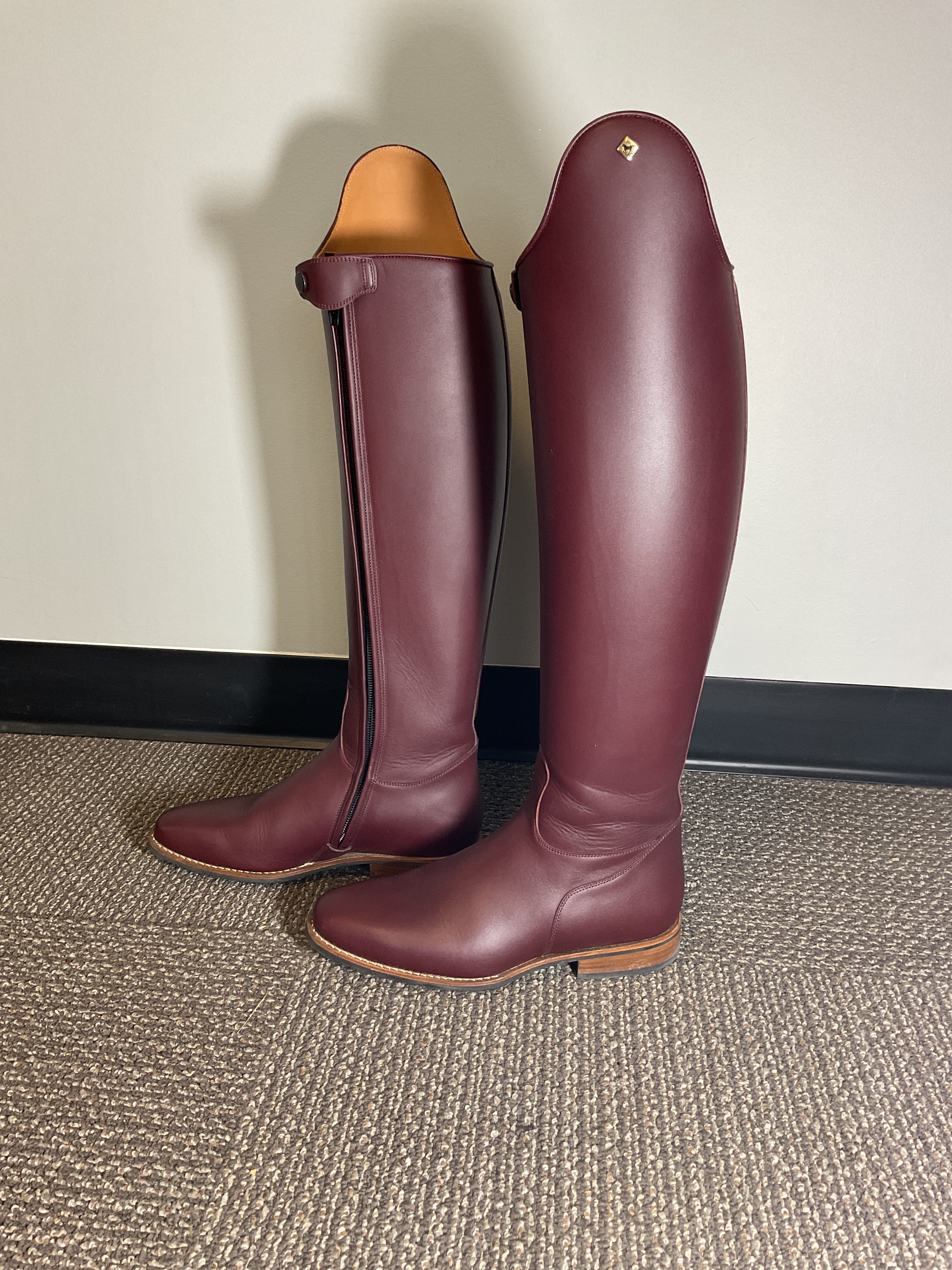 DeNiro Raffaello Wrat Burgundy Dressage Boot