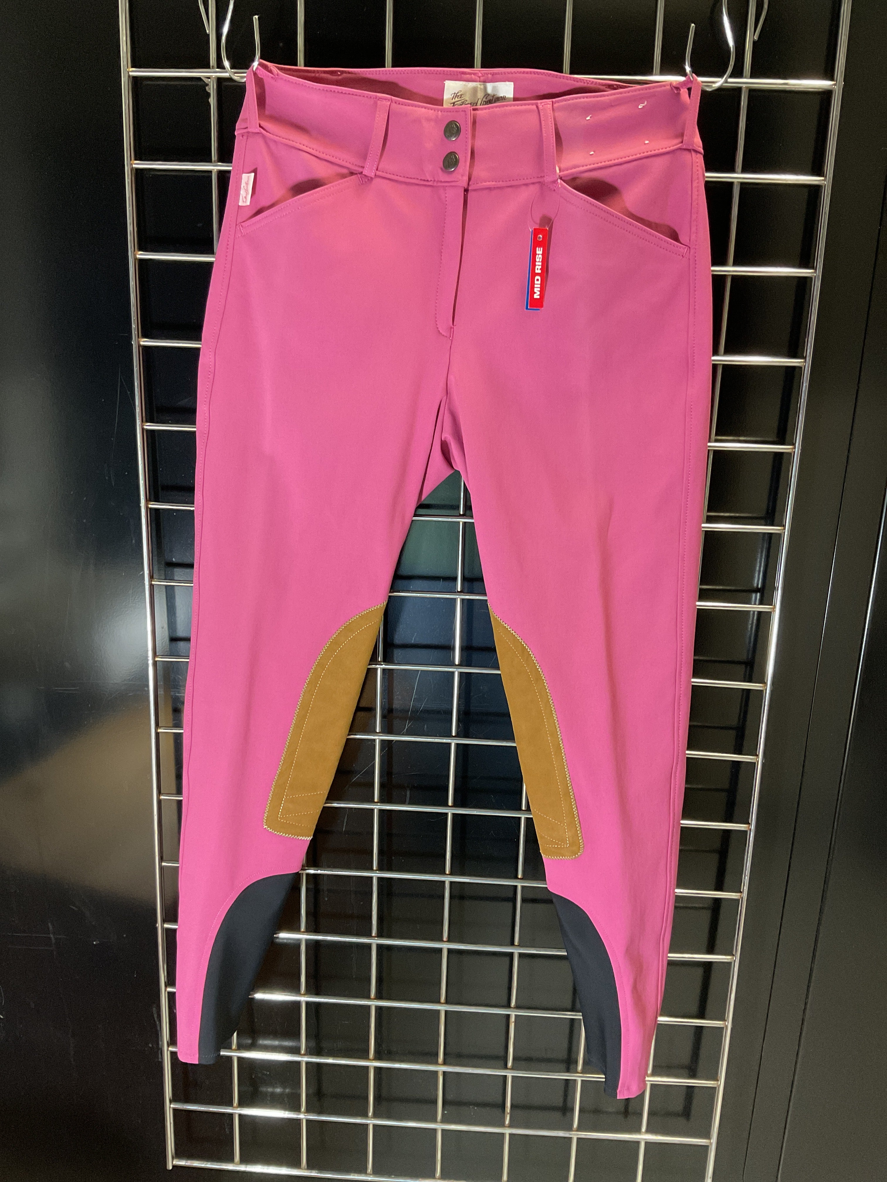 Tailored Sportsman Trophy Hunter 1923 Sock Bottom Mid-Rise Front-Zip Knee Patch Breech