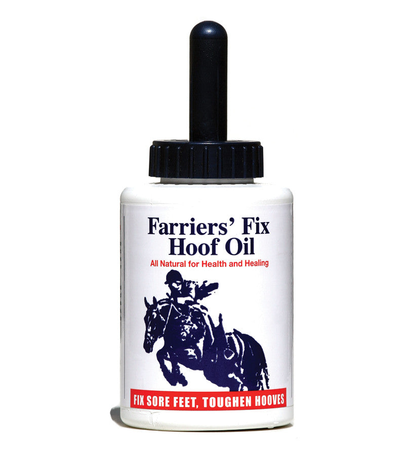 Front view of a pint of Farrier's Fix Hoof Oil