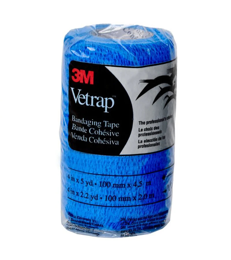 View of the Royal 3M Vetrap Bandaging Tape on a white background