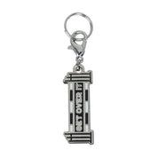 View of the Get Over It Dapplebay Bridle Charm on a white background