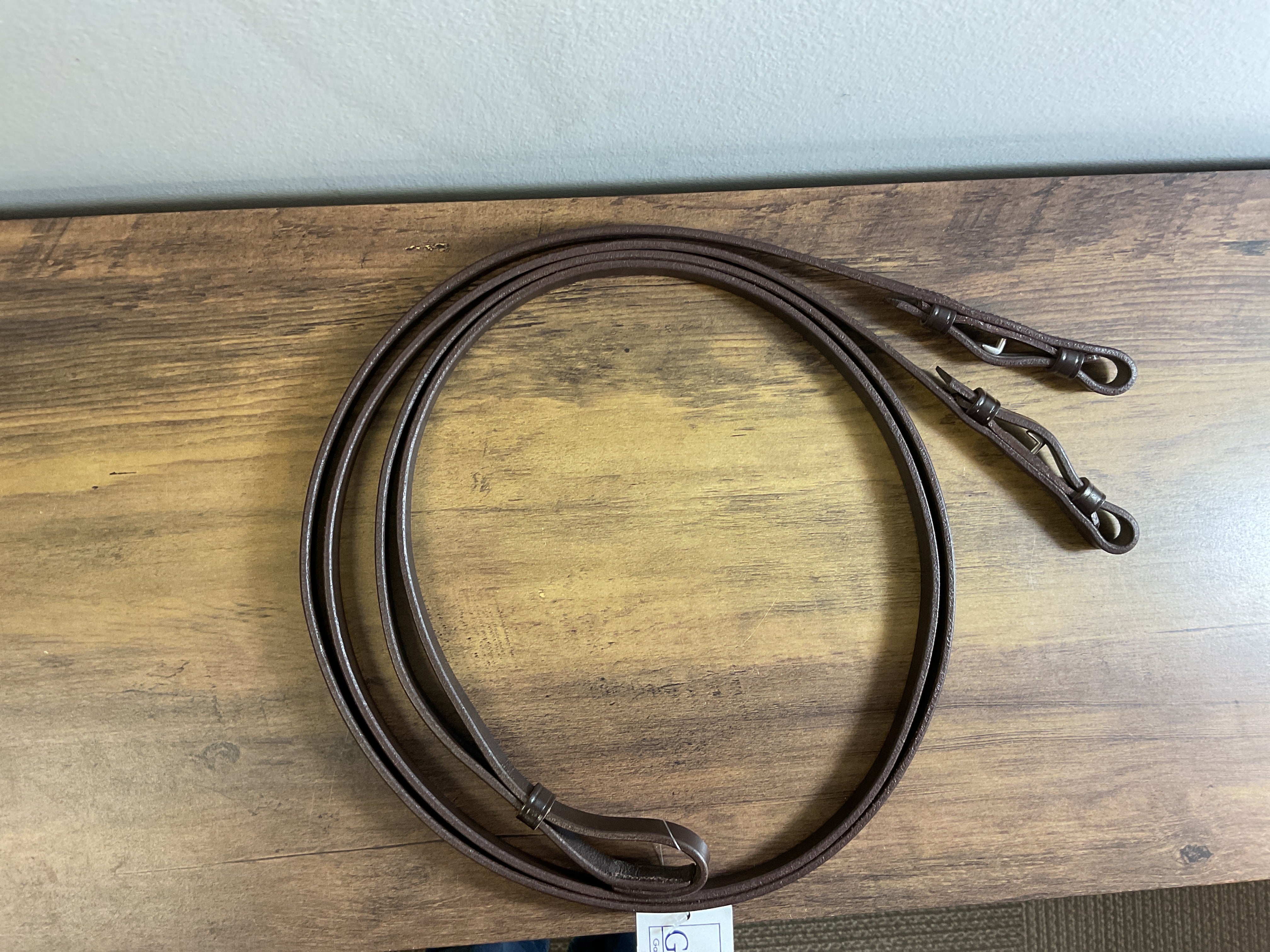 Otto Schumacher Leather Curb Reins
