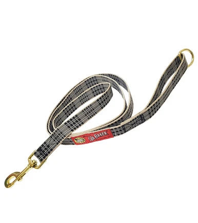 View of the 5/A Baker Nylon Dog Leash on a white background