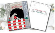 View of the Jumper Snow Horse Hollow Press Holiday Greeting Card