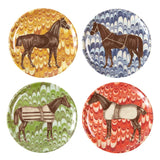 ThomasPaul Equus Marble Coasters Set of Four