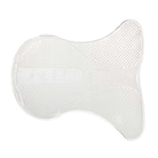 Underside view of the Transparent Acavallo Classic Anatomic Non-Slip Gel Half Pad on a plain background