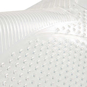 Close-up view of the Transparent Acavallo Classic Anatomic Non-Slip Gel Half Pad