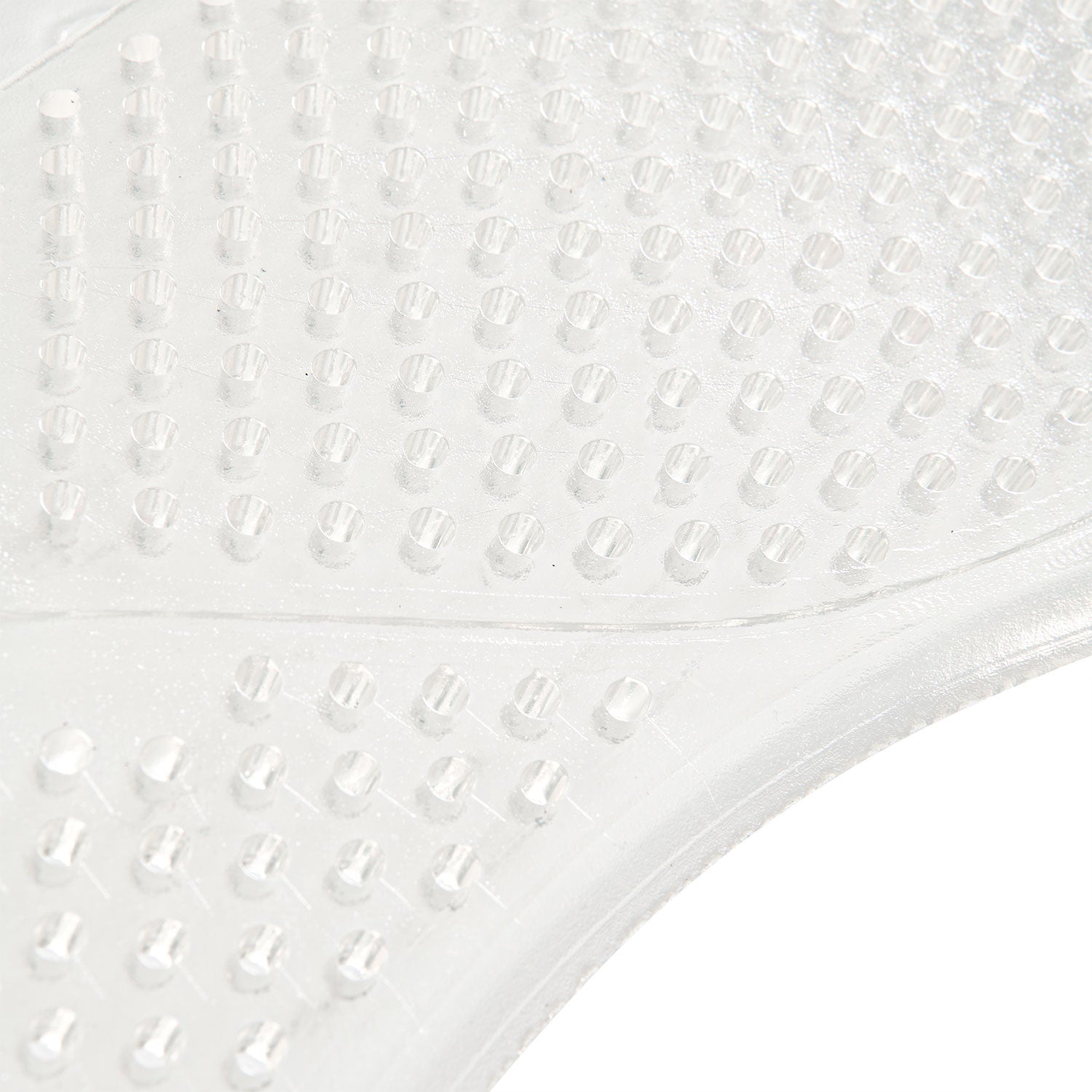 Close-up view of the Transparent Acavallo Classic Anatomic Non-Slip Gel Half Pad