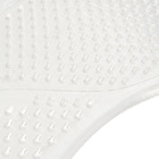 Close-up view of the Transparent Acavallo Classic Anatomic Non-Slip Gel Half Pad