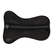 Top view of the Total Black Acavallo Sublime Zero Impact Slim Half Pad on a plain background