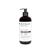 Front view of the Acavallo Honey and Vanilla Shampoo for Grey Horses on a white background
