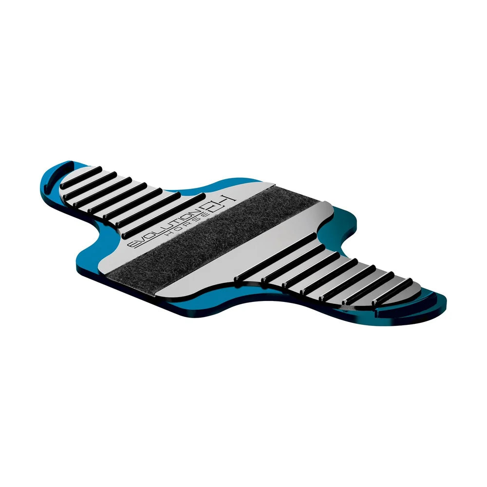 View of the Stubben & Evolution Horse Velcro Saddle Component on a white background