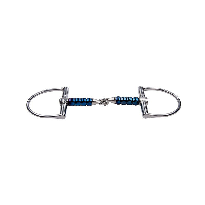 TRUST Cherry Roller Sweet Iron Dee Ring Snaffle