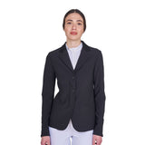 Equestro Competition Jacket With Zip And Buttons