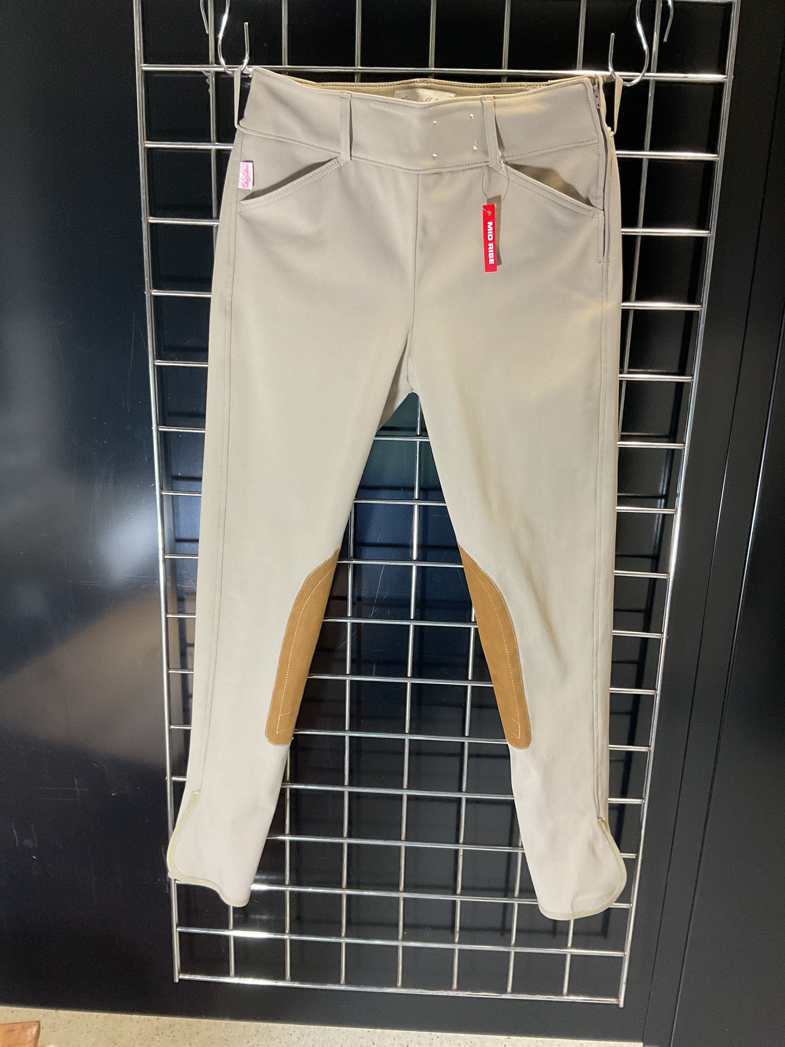 Tailored Sportsman Trophy Hunter 1964 Mid-Rise Side-Zip Knee Patch Breech