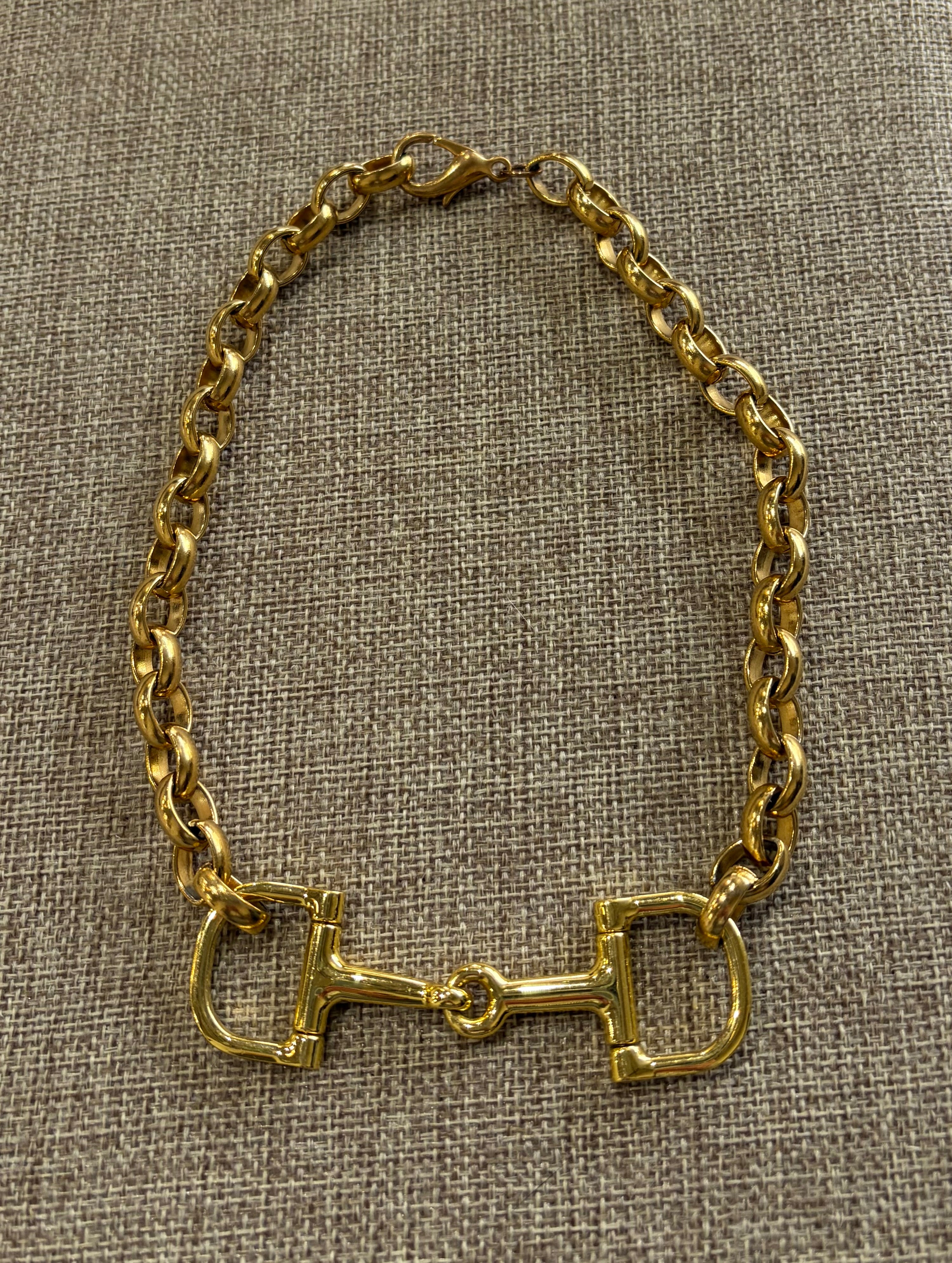 V2 Dee Ring Bit Necklace
