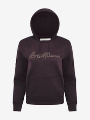 Front view of the Damson LeMieux Elspeth Hoodie on a plain background