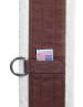 Professional’s Choice SMX VenTECH Combo Girth in brown with ventilated center panel, stainless steel buckles, and D-ring attachment