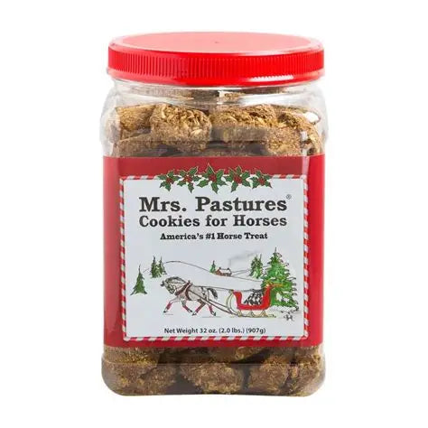 Mrs. Pastures Cookies For Horses Christmas Cookie Jar