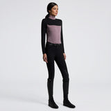 Cavalleria Toscana Long Sleeve Tech Wool Turtleneck Training Polo