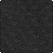 Close-up view of the textured fabric on the black RJ Classics Sonoma Ventilated Show Coat
