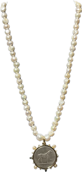 Sundance Farm Benefit Horse Medallion Necklace