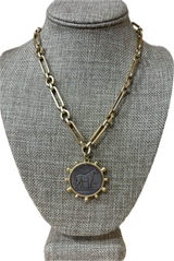 Erin Knight Design Horse Medallion Necklace