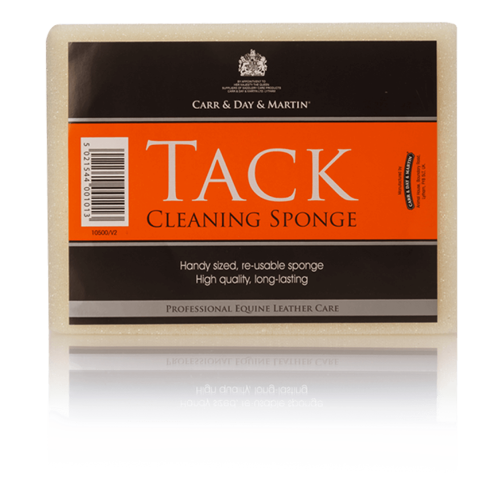 View of the Carr & Day & Martin Belvoir Tack Cleaning Sponge on a white background
